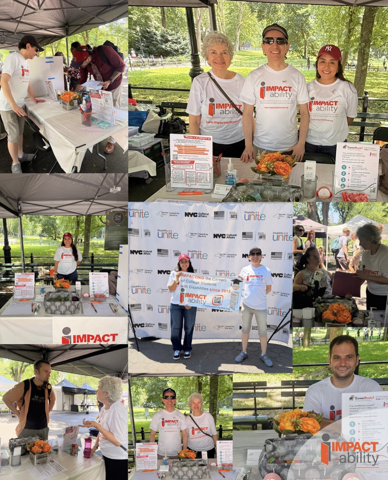 Impactability community photo collage from Disability Unite NYC